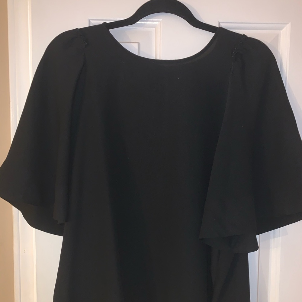 Black Blouse w Bell Sleeves